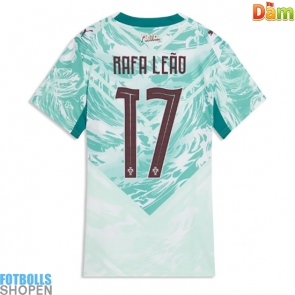 Billiga Portugal Rafael Leao #17 Bortatröja Dam VM 2026 Kortärmad
